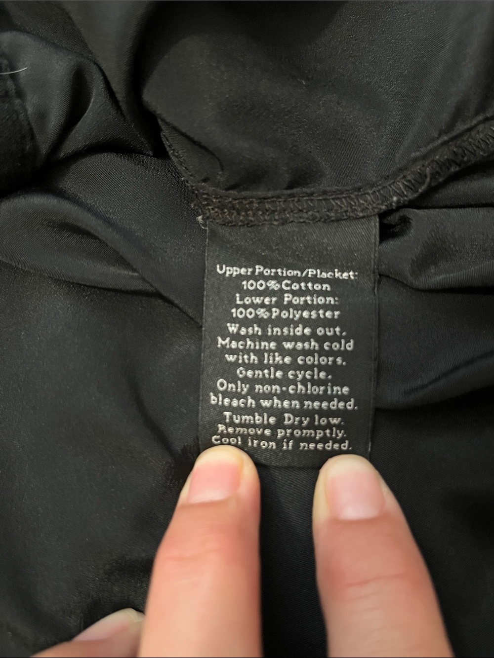 π Rock & Republic Black Sleeveless Button-Down Shirt - Picture 4 of 4